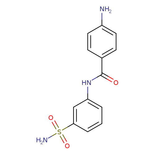 4-amino-N-(3-sulfamoylphenyl)benzamide
