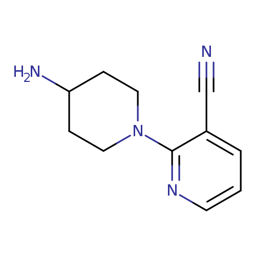 2-(4-Aminopiperidin-1-yl)nicotinonitrile dihydrochloride