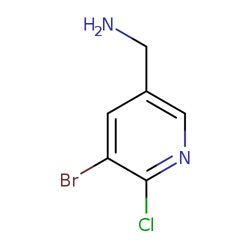 (5-Bromo-6-chloropyridin-3-yl)methanamine