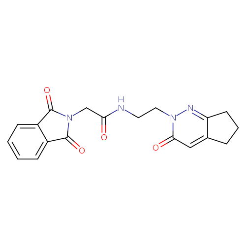 2-(1,3-dioxo-2,3-dihydro-1H-isoindol-2-yl)-N-(2-{3-oxo-2H,3H,5H,6H,7H-cyclopenta[c]pyridazin-2-yl}ethyl)acetamide
