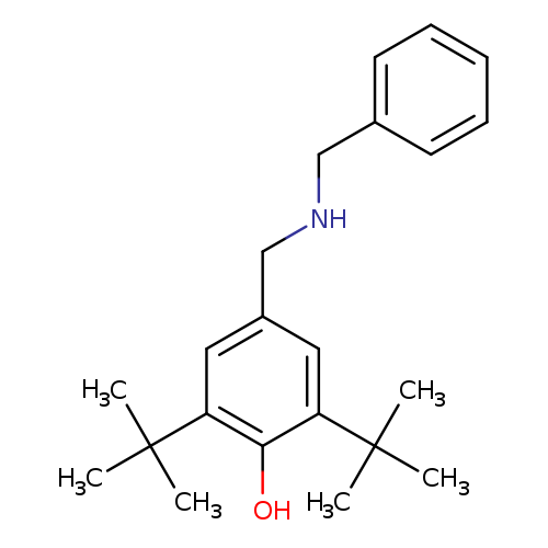 4-((Benzylamino)methyl)-2,6-di-tert-butylphenol