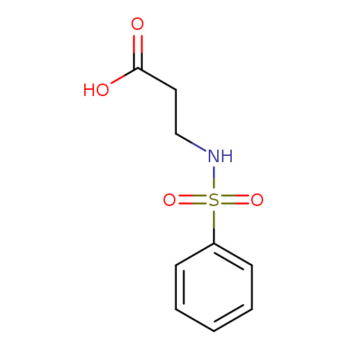 3-[(Phenylsulfonyl)amino]propanoic acid