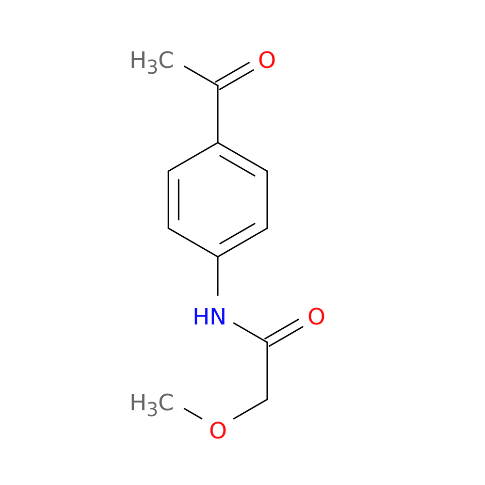 N-(4-acetylphenyl)-2-methoxyacetamide