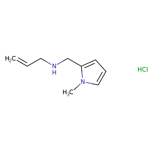 [(1-methyl-1H-pyrrol-2-yl)methyl](prop-2-en-1-yl)amine hydrochloride
