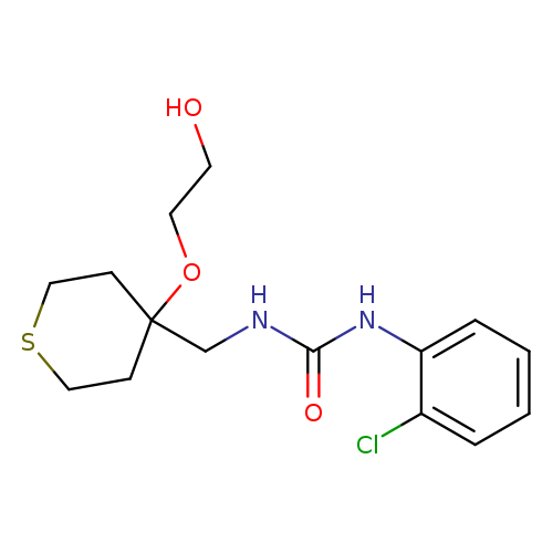3-(2-chlorophenyl)-1-{[4-(2-hydroxyethoxy)thian-4-yl]methyl}urea