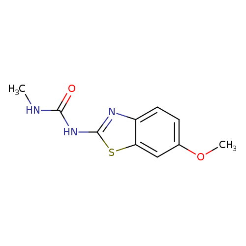 1-(6-methoxy-1,3-benzothiazol-2-yl)-3-methylurea