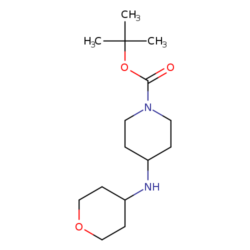 tert-butyl 4-[(oxan-4-yl)amino]piperidine-1-carboxylate