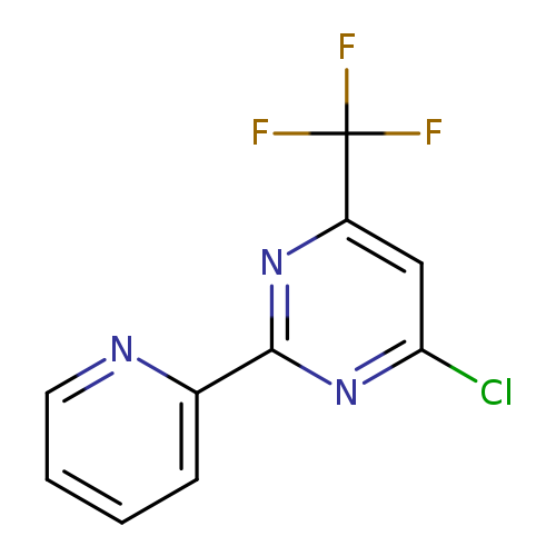4-chloro-2-pyridin-2-yl-6-trifluoromethyl-pyrimidine