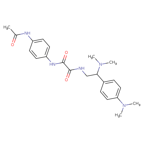 N-[2-(dimethylamino)-2-[4-(dimethylamino)phenyl]ethyl]-N'-(4-acetamidophenyl)ethanediamide