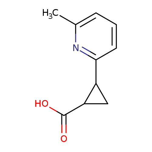 2-(6-methylpyridin-2-yl)cyclopropane-1-carboxylicacid