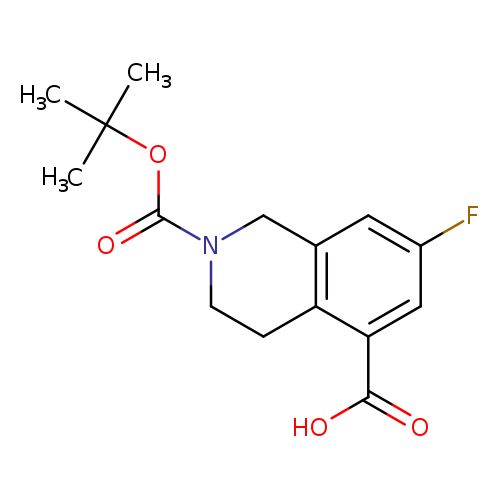 2-[(tert-butoxy)carbonyl]-7-fluoro-1,2,3,4-tetrahydroisoquinoline-5-carboxylic acid
