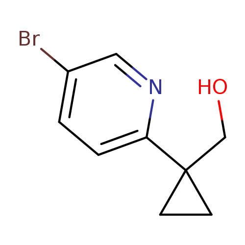 Cyclopropanemethanol, 1-(5-bromo-2-pyridinyl)-