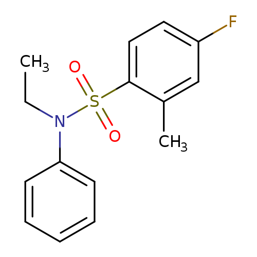 N-ethyl-4-fluoro-2-methyl-N-phenylbenzenesulfonamide