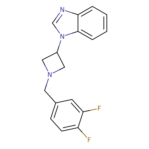 1-{1-[(3,4-difluorophenyl)methyl]azetidin-3-yl}-1H-1,3-benzodiazole