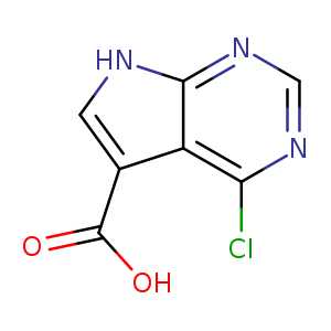 4-Chloro-7H-pyrrolo[2,3-d]pyrimidine-5-carboxylic acid
