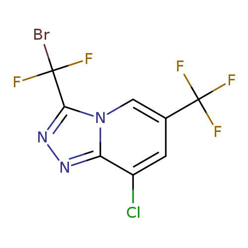 3-(Bromodifluoromethyl)-8-chloro-6-(trifluoromethyl)-[1,2,4]triazolo[4,3-a]pyridine