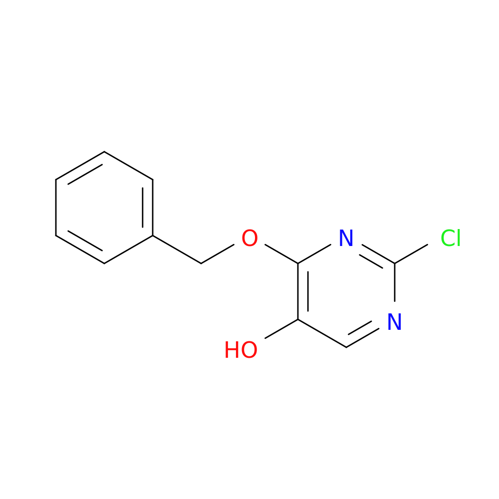4-Benzyloxy-2-chloro-5-hydroxypyrimidine