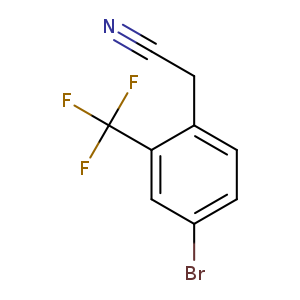 2-(4-Bromo-2-(trifluoromethyl)phenyl)acetonitrile