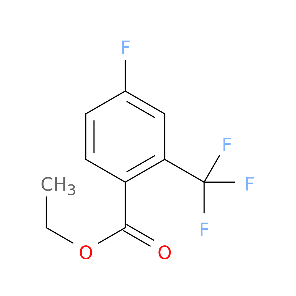 Benzoic acid, 4-fluoro-2-(trifluoromethyl)-, ethyl ester