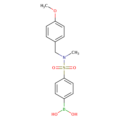 4-[N-METHYL-N-(4-METHOXYBENZYL)SULPHAMOYL]BENZENEBORONIC ACID 96