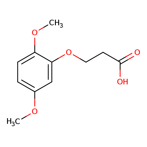 3-(2,5-Dimethoxyphenoxy)propanoic acid