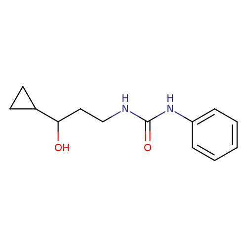 3-(3-cyclopropyl-3-hydroxypropyl)-1-phenylurea
