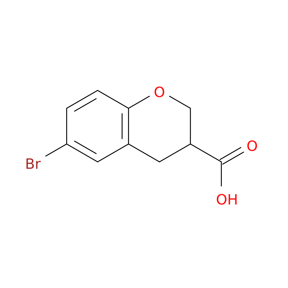 6-Bromochromane-3-carboxylic acid