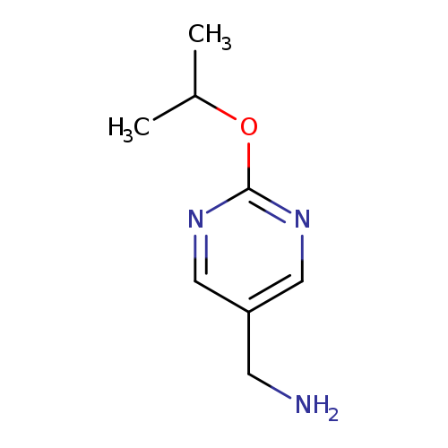 [2-(propan-2-yloxy)pyrimidin-5-yl]methanamine