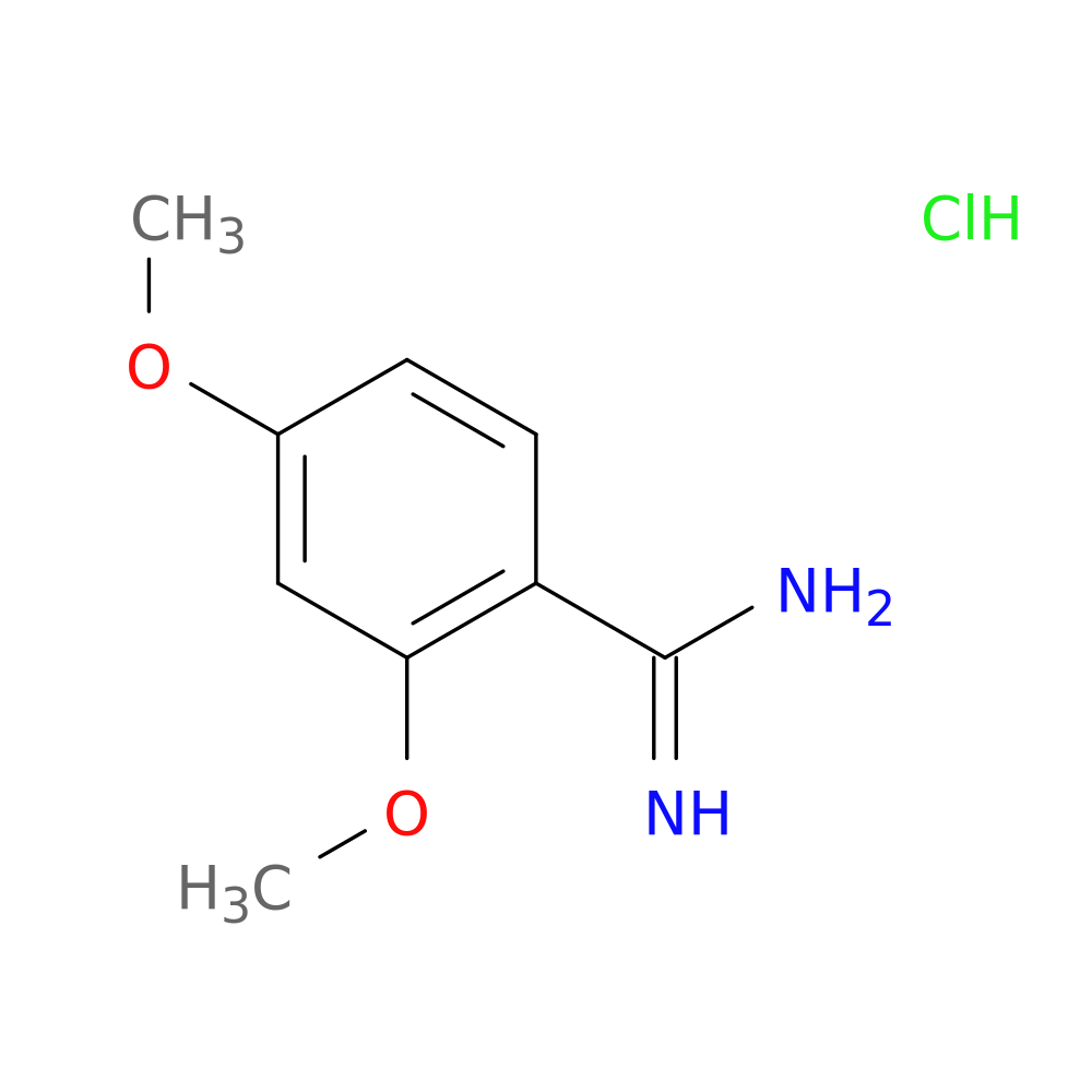 2,4-Dimethoxy-benzamidine, HCl