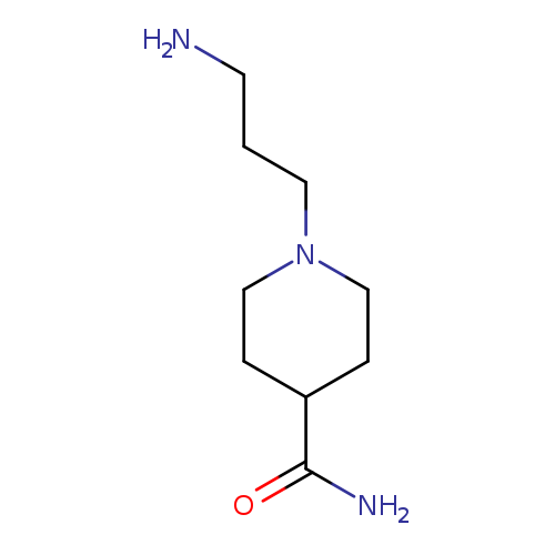 1-(3-Aminopropyl)piperidine-4-carboxamide
