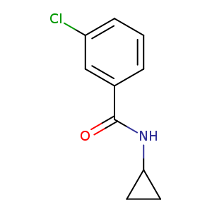 Benzamide, 3-chloro-N-cyclopropyl-