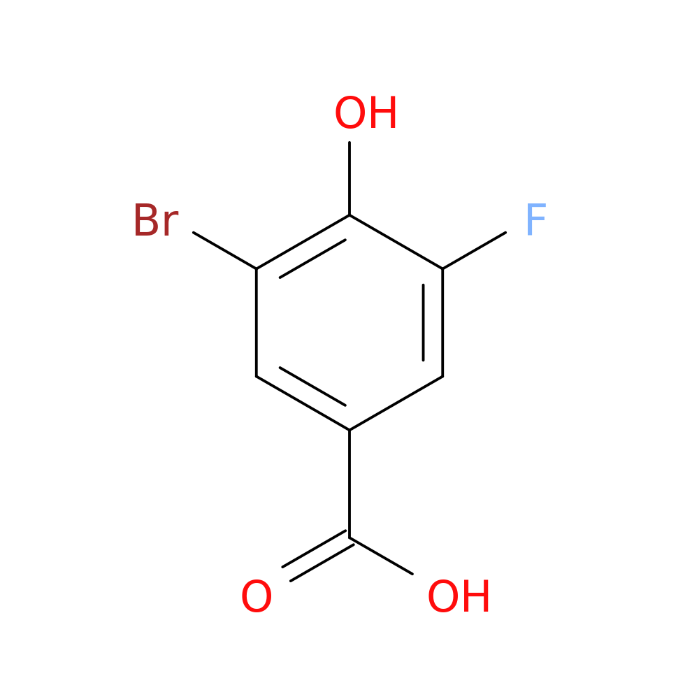 3-bromo-5-fluoro-4-hydroxybenzoic acid