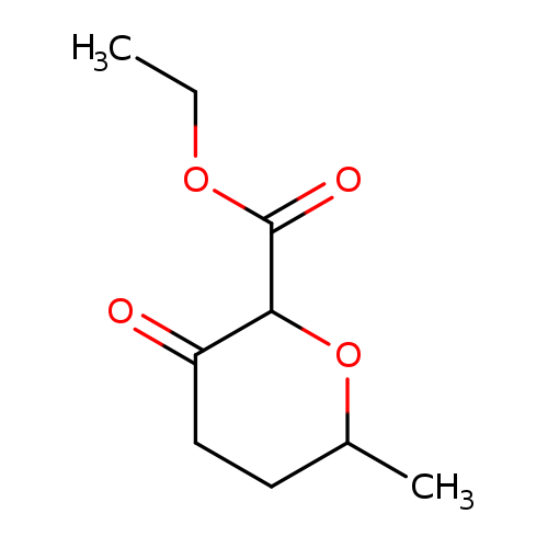 ethyl6-methyl-3-oxotetrahydro-2H-pyran-2-carboxylate