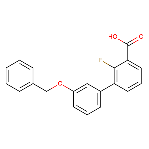3-[3-(Benzyloxy)phenyl]-2-fluorobenzoic acid