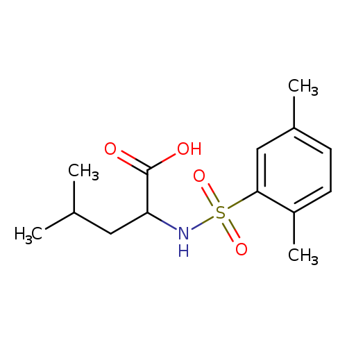 Leucine, N-[(2,5-dimethylphenyl)sulfonyl]-