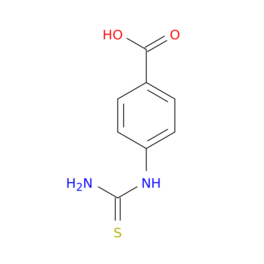 4-Thioureidobenzoic acid