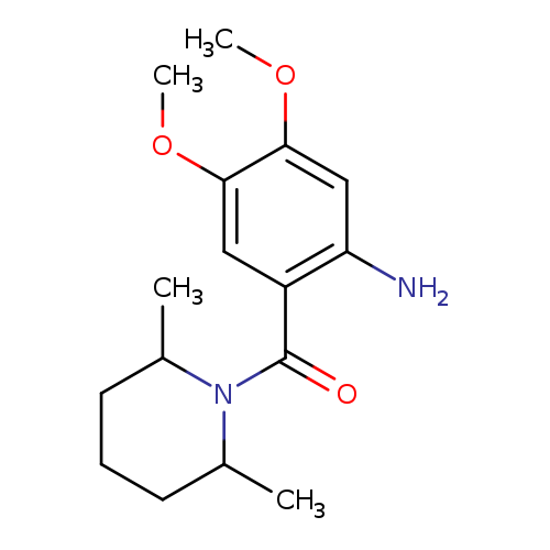 2-(2,6-dimethylpiperidine-1-carbonyl)-4,5-dimethoxyaniline