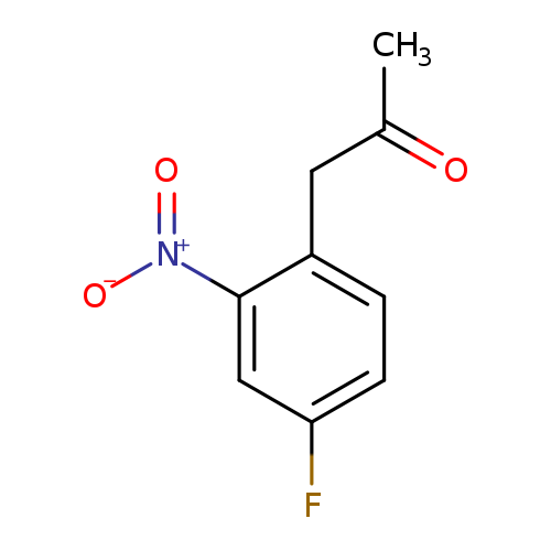 1-(4-fluoro-2-nitrophenyl)propan-2-one