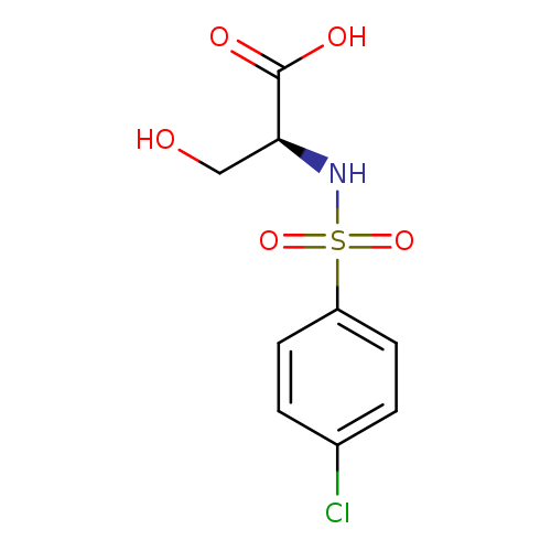 L-Serine, N-[(4-chlorophenyl)sulfonyl]-