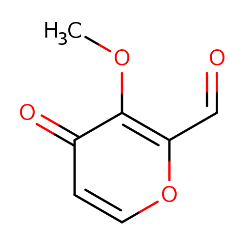 3-methoxy-4-oxo-4H-pyran-2-carbaldehyde