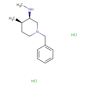 (3R,4R)-1-benzyl-N,4-dimethylpiperidin-3-amine dihydrochloride