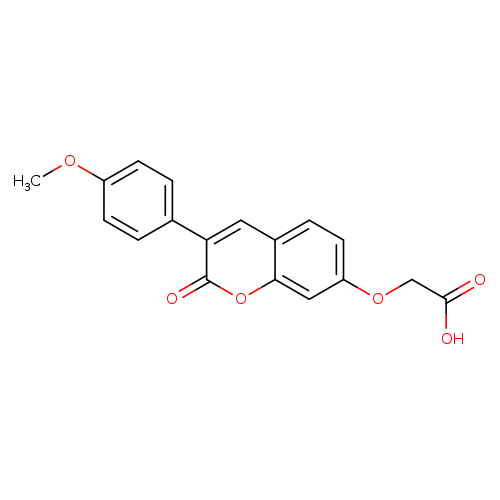 2-((3-(4-Methoxyphenyl)-2-oxo-2H-chromen-7-yl)oxy)acetic acid