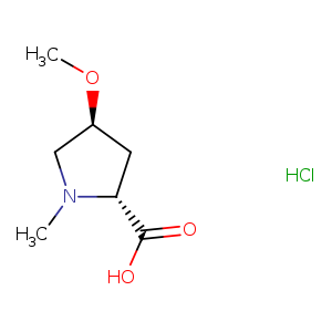 D-​Proline, 4-​methoxy-​1-​methyl-​, (4S)​- hydrochloride