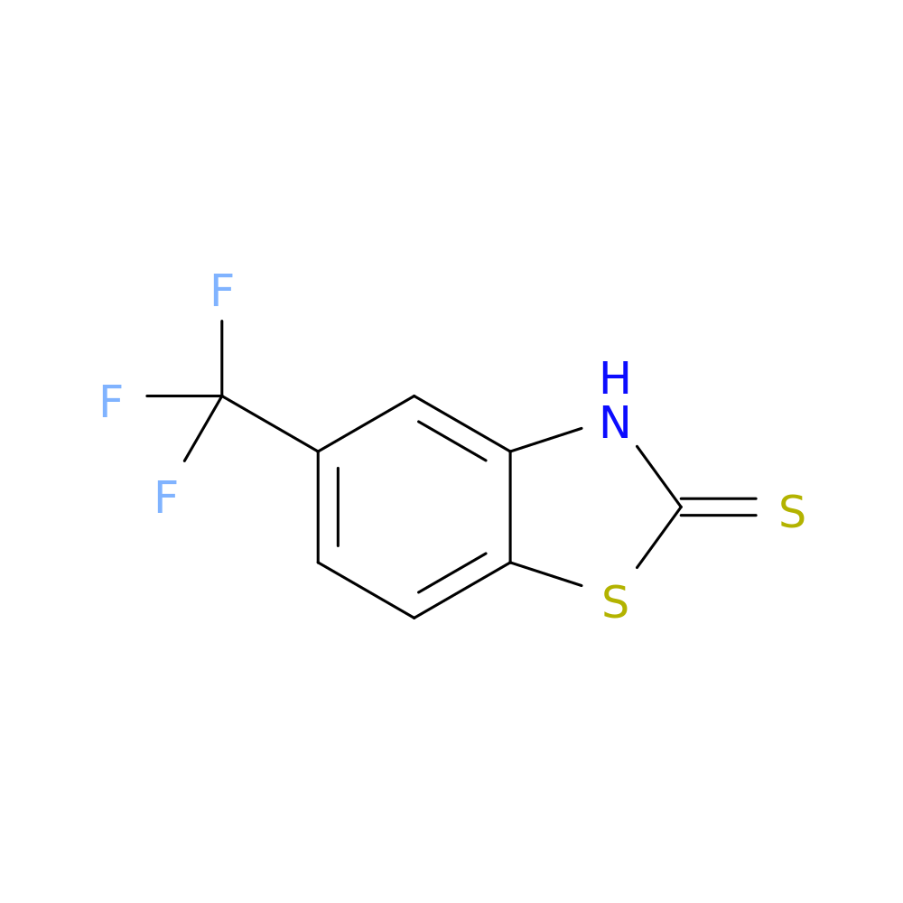 2(3H)-Benzothiazolethione, 5-(trifluoromethyl)-