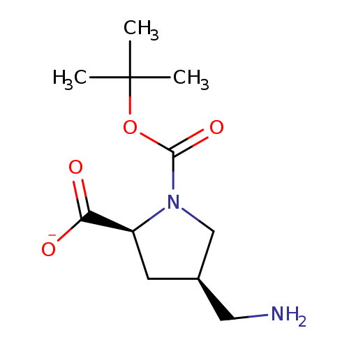 (2S,4R)-4-(Aminomethyl)-1-(tert-butoxycarbonyl)pyrrolidine-2-carboxylic acid