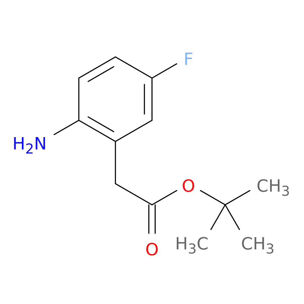 tert-Butyl 2-(2-amino-5-fluorophenyl)acetate