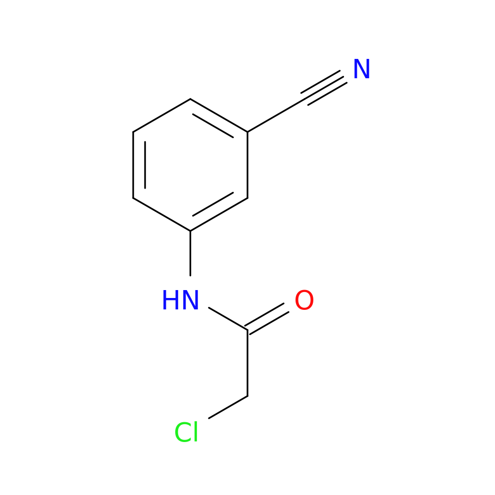 2-Chloro-N-(3-cyanophenyl)acetamide