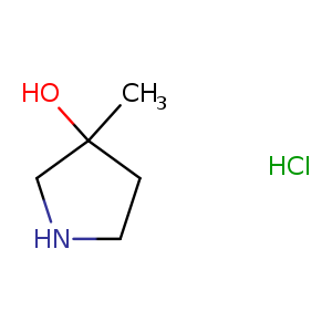 3-​Pyrrolidinol, 3-​methyl-​, hydrochloride (1:1)