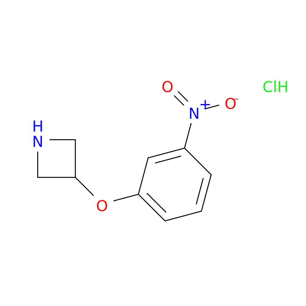 3-(3-Nitrophenoxy)azetidine, HCl