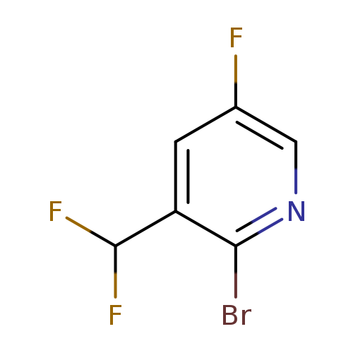 2-Bromo-3-(difluoromethyl)-5-fluoropyridine